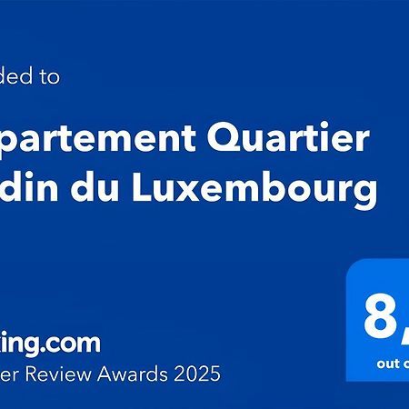 Appartement Quartier Jardin Du Luxembourg Free Netflix 巴黎 外观 照片